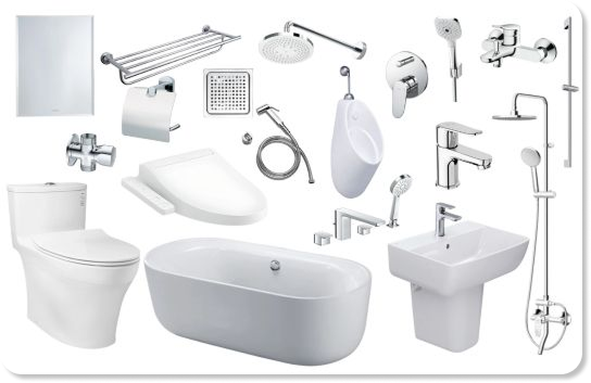 Danh mục thiết bị vệ sinh cao cấp TDM Tuấn Đức